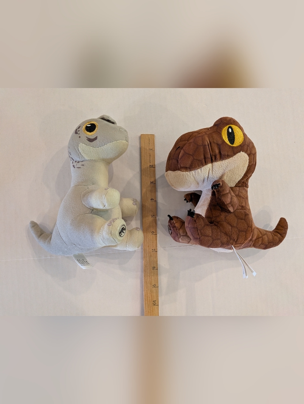 JURASSIC PARK Set of Two Dino Plushies